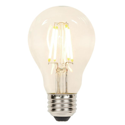 60 watts équivalent à del a19, ampoule à del, éclairage à del, base de e26 blanc chaud (2700k)