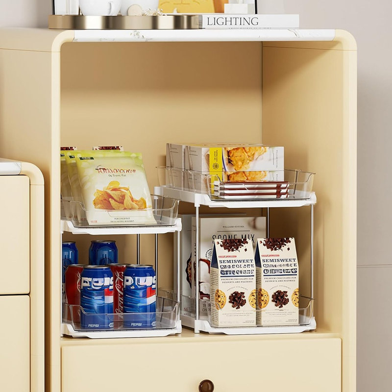Adjustable Microfiber and Plastic Under Sink Organiser