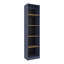 Bibliothèque avec tablette de rangement ouverte