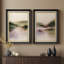 «Soft Minimalist Misty Landscape Art», ensemble de 2 reproductions d'art mural encadrées de qualité supérieure sur papier 26 po x 36 po-539387130