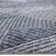 Houstyn Geometric Handmade Area Rug in Gray