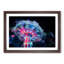 Fairground Swing at Night in Abstract - Picture Frame Graphic Art Print-55726083-55726085