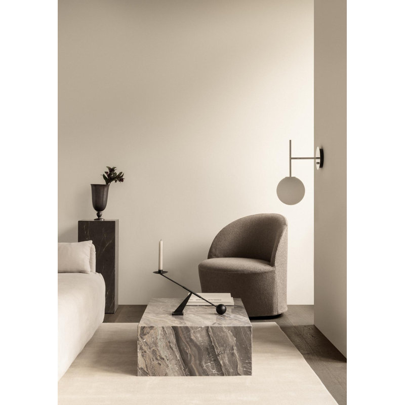 TR 1 - Light Armed Sconce, Polished Steel