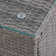 Burnese Square Glass Top Wicker Coffee Table