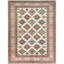 Tapis ivoire noué à la main de conception unique 9 pi 3 po x 12 pi nouvel âge Valisha