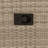 Vidaxl Reclining Garden Sofa Beige-116119989-116119993