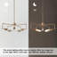 Lustre 5 lumières en laiton industriel moderne avec accoudoirs réglables Modern Kitchen
