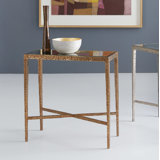 10'' Glass Top Console Table