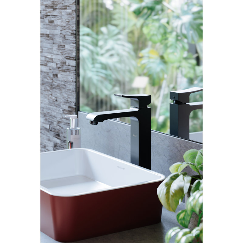 Zendo™ Vessel Bathroom Faucet, Black
