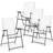 Nixin Metal Outdoor Folding Dining Armchair