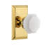 Studio Plate with Waldorf White Milk Knob-501248356