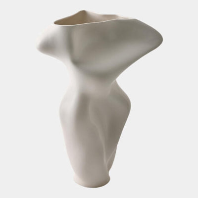 Vase Claraval Cadence - blanc H 24 po x l 18 po x P 14 po