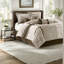 Cozy Bedding Sets, Polyester Queen Micro Corduroy For Modern Home