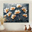 Danse des coquelicots sur pierre II - coquelicots, art mural pour le salon-70823485-70823484