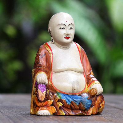 Wood Garden Statue