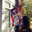 Drapeau patriotique de la maison américaine-112698648