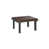 Brazilian Walnut Top/Black Base