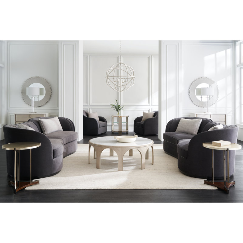 103'' Velvet Sofa