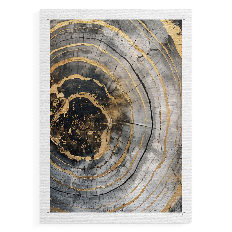 Série ABSTRACT CCLxxix - Impression sur toile seulement - non encadrée, H 60 po x l 40 po