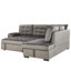 Varnamo 4 Seater Velvet Sofa Bed