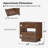 Nance Mid-Century Modern 3-Drawer Nightstand with Hidden Drawer and Built-In Outlets (Set Of 2)-1407802203
