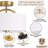 Olida Fabric Semi Flush Mount