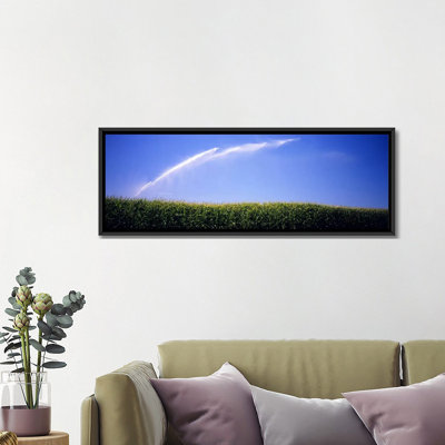 " Water Being Sprayed On A Corn Field, Washington State, USA " by Panoramic Images