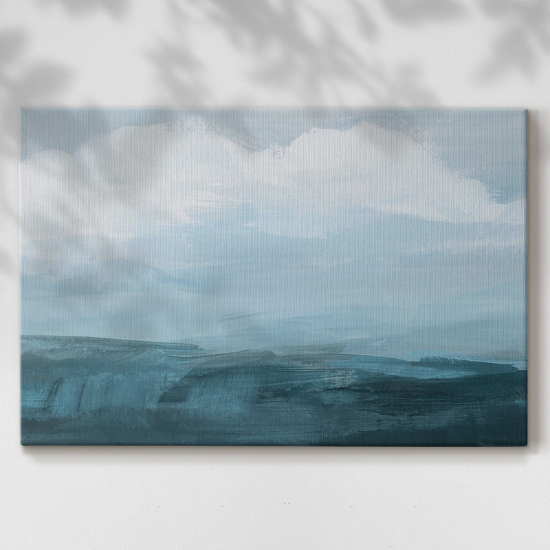 Toile tendue Azure Rising II-Gallery, H 12 po x l 18 po