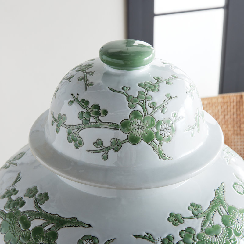Imperial Handmade Porcelain Ginger Jar
