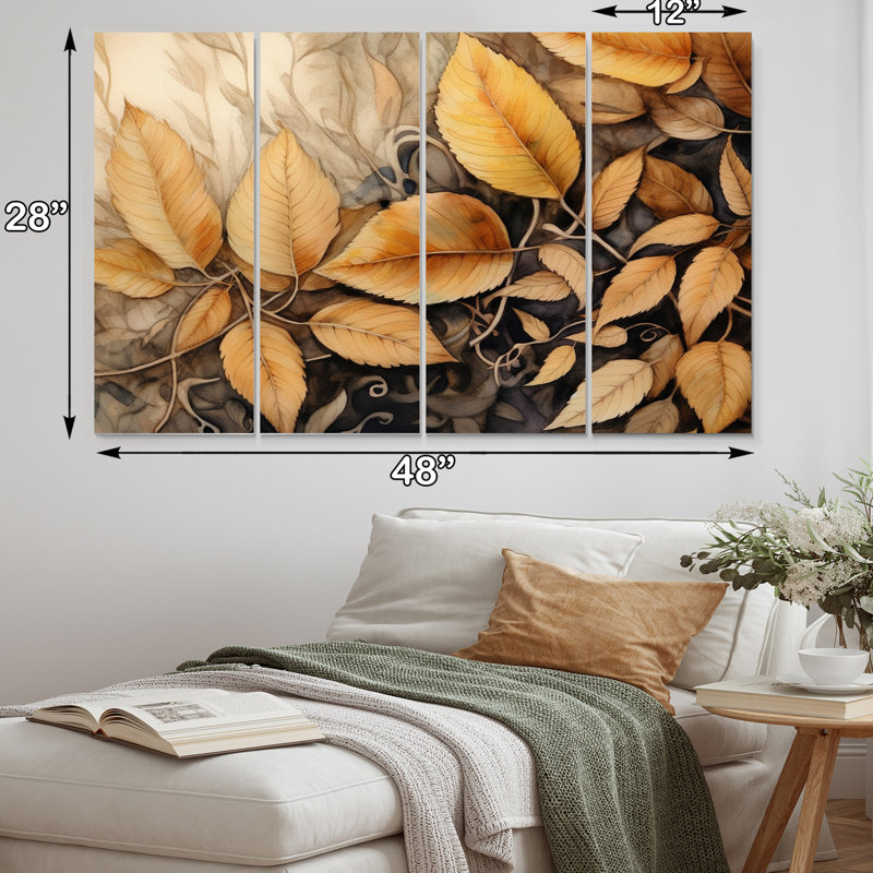Plants & Flowers Wall Decor on Metal