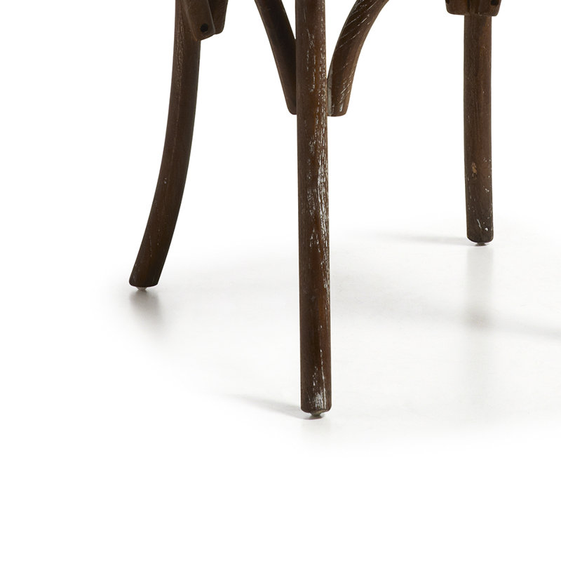 Stanhope Cross Back Armchair in Brown
