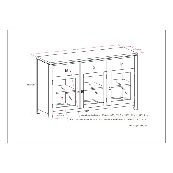 Dimensions du produit