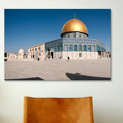 " Town Square, Dome Of The Rock, Temple Mount, Jerusalem, Israel #2 " by Panoramic Images