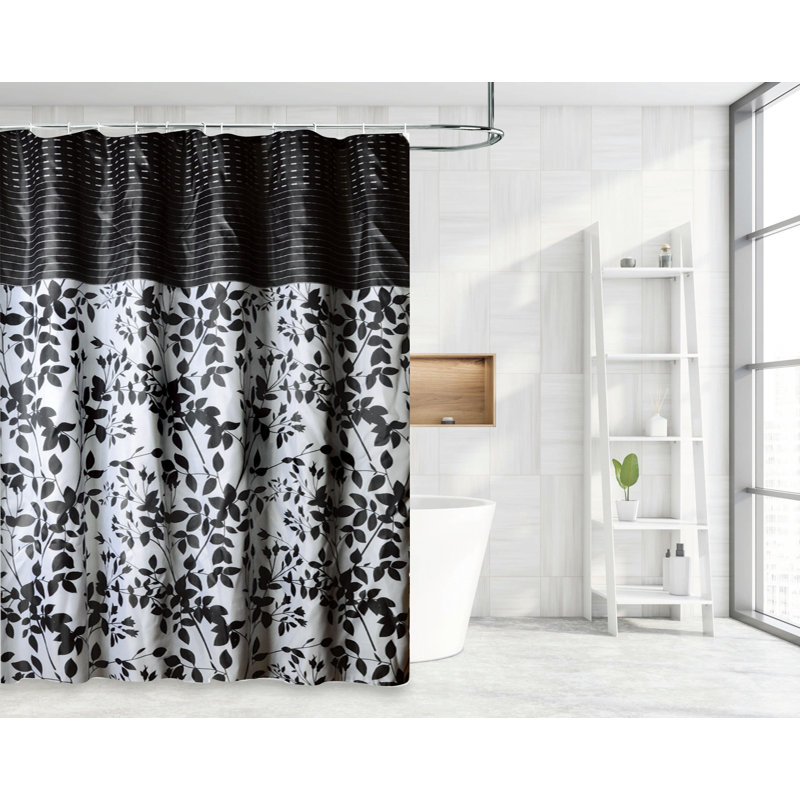 Rideau de douche imperméable et luxueux