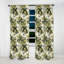 Motif tropical Whispering Palms - rideau en velours tropical - obscurcissant - 1 panneau-107579327