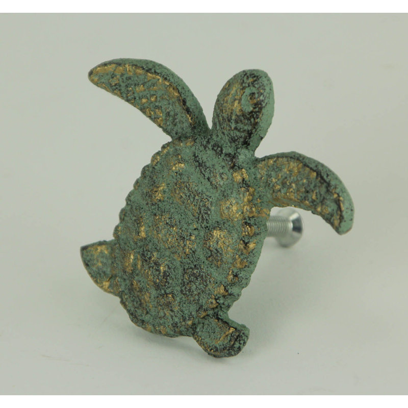 Cast Iron Sea Turtle Novelty Pull Multipack, Green