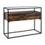 Chewton 100cm Glass Top Console Table