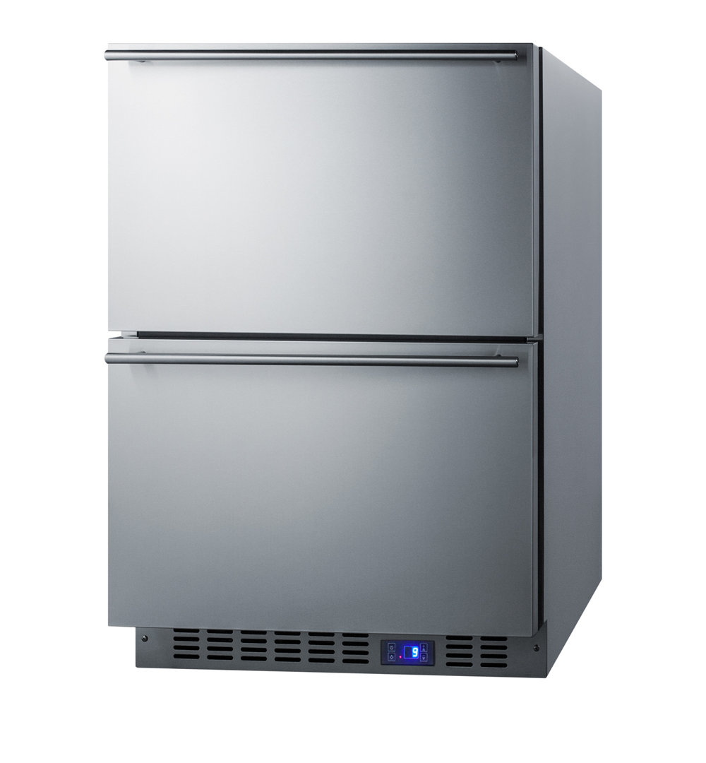 Summit Appliance 24" 3.4 Cubic Feet Energy Star Drawer Refrigerator Summit Appliance