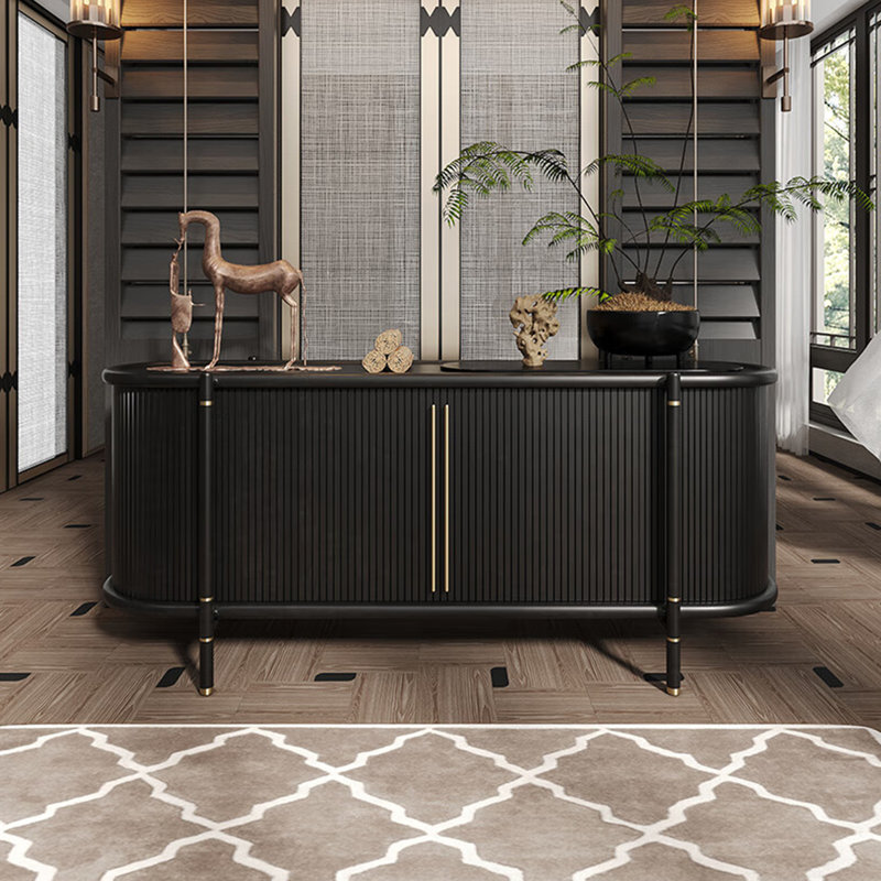 Buffet rétro simple et léger de luxe