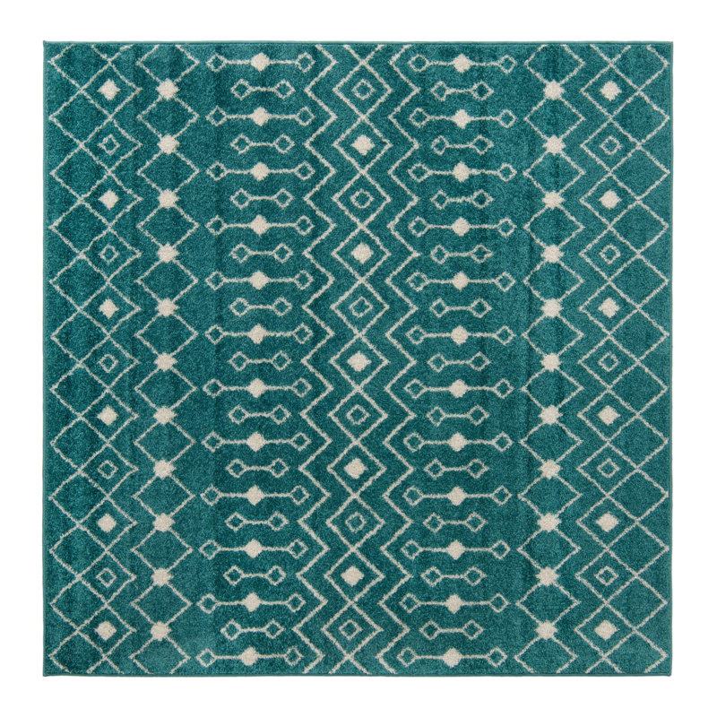 Somerville Geometric Indoor Rug, Square 6'