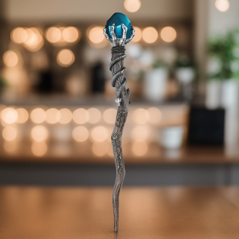 14" Long Wand with Gem
