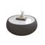 Table basse cylindrique avec base robuste-130040089