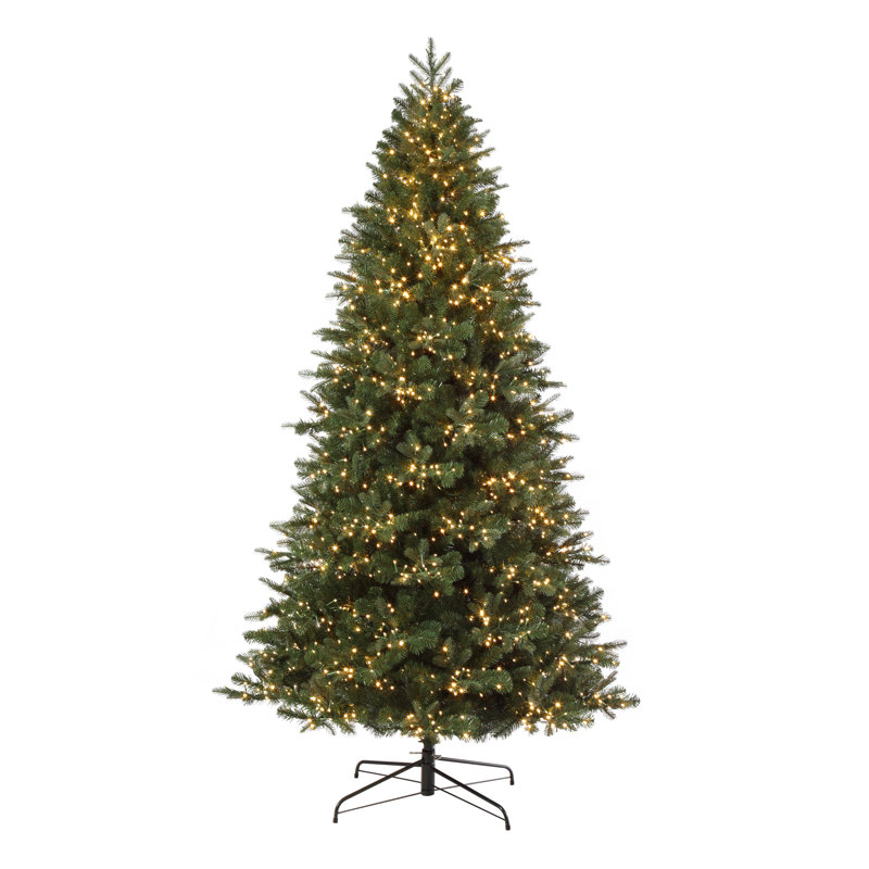 7,5 pi Sapin de Noël artificiel avec lumières DEL Greenbriar Greenbriar