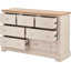 136 cm W Chest of 7 Drawers
