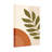 Abstract Abstract Leaf And Geometric Shapes Pattern