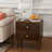  19.7"W Brown Nightstand with 2 Drawers-1361833228