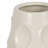 Decorative Ceramic Table Vase with Embossed Accents for Home Decor - Modern Tall Flower Vase for Living Room and Shelf Styling-89110020-89110018