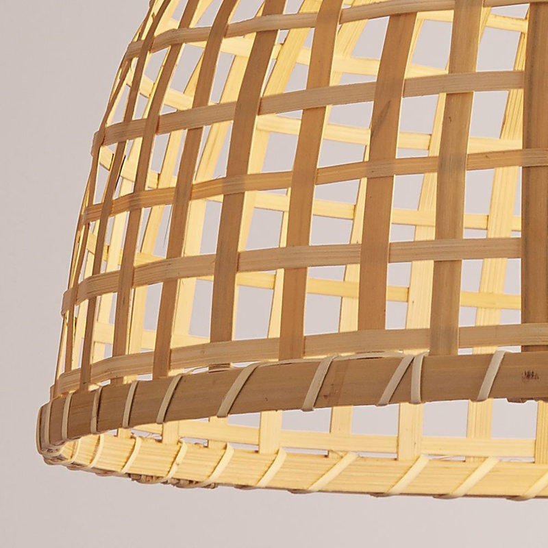 25cm H Bamboo Traditional in Natural