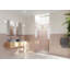 Mimas 43.25 in. x 78 in. Fully Frameless Glass Hinge Towel Bar Shower Door-132684036