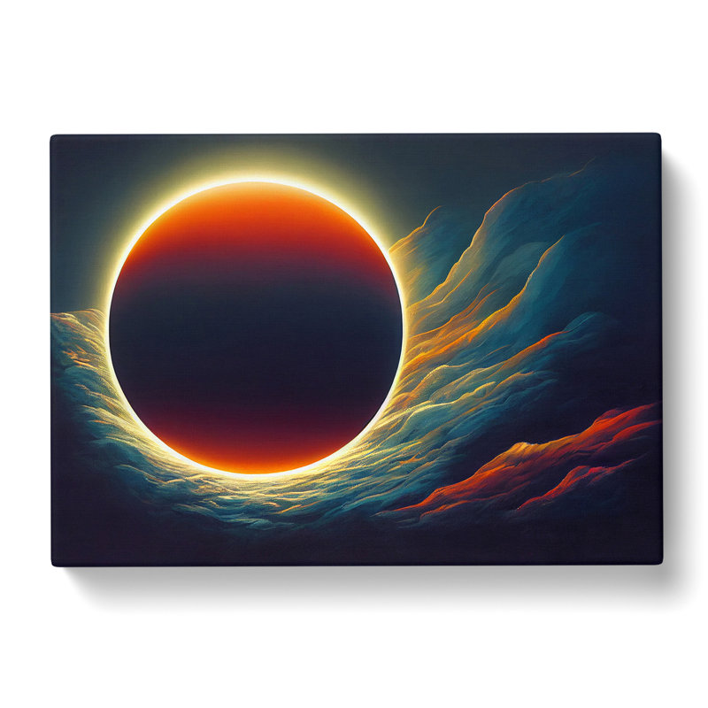 Bold Sunset - Wrapped Canvas, 35cm H x 50cm W x 3cm D